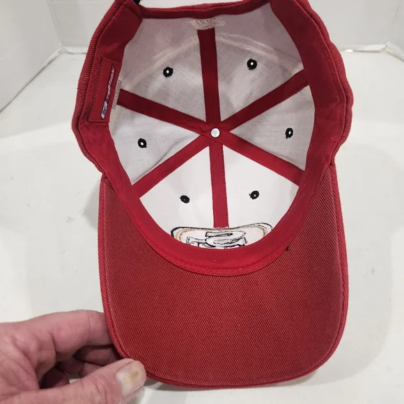Vintage San Francisco 49ers Reebok NFL Adjustable Hat Cap 90s Cotton Mint - Picture 8 of 9